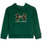 Forest Green Chenille Logo Hoodie