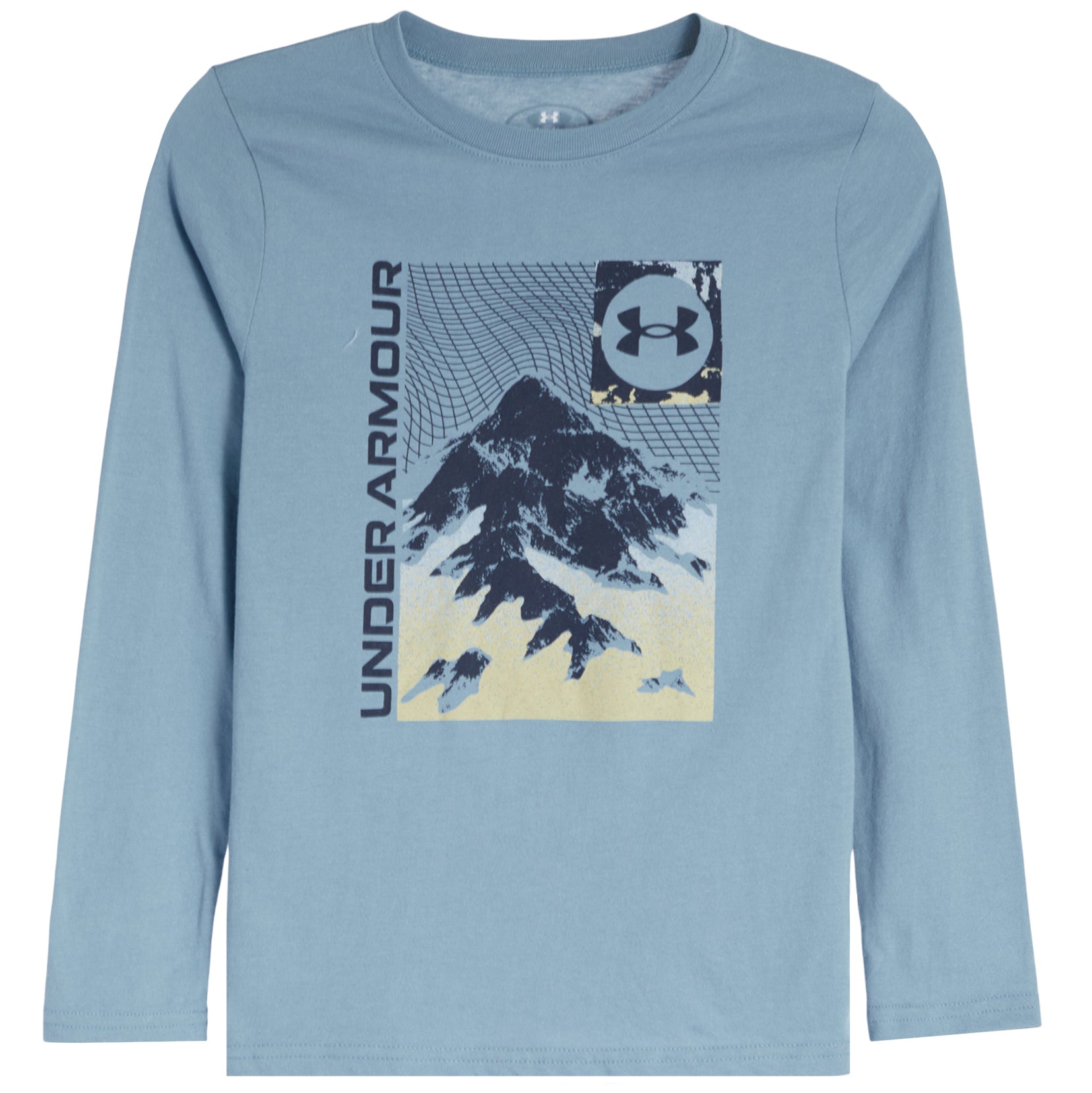 Grid Scape Long Sleeve Tee - Denny's