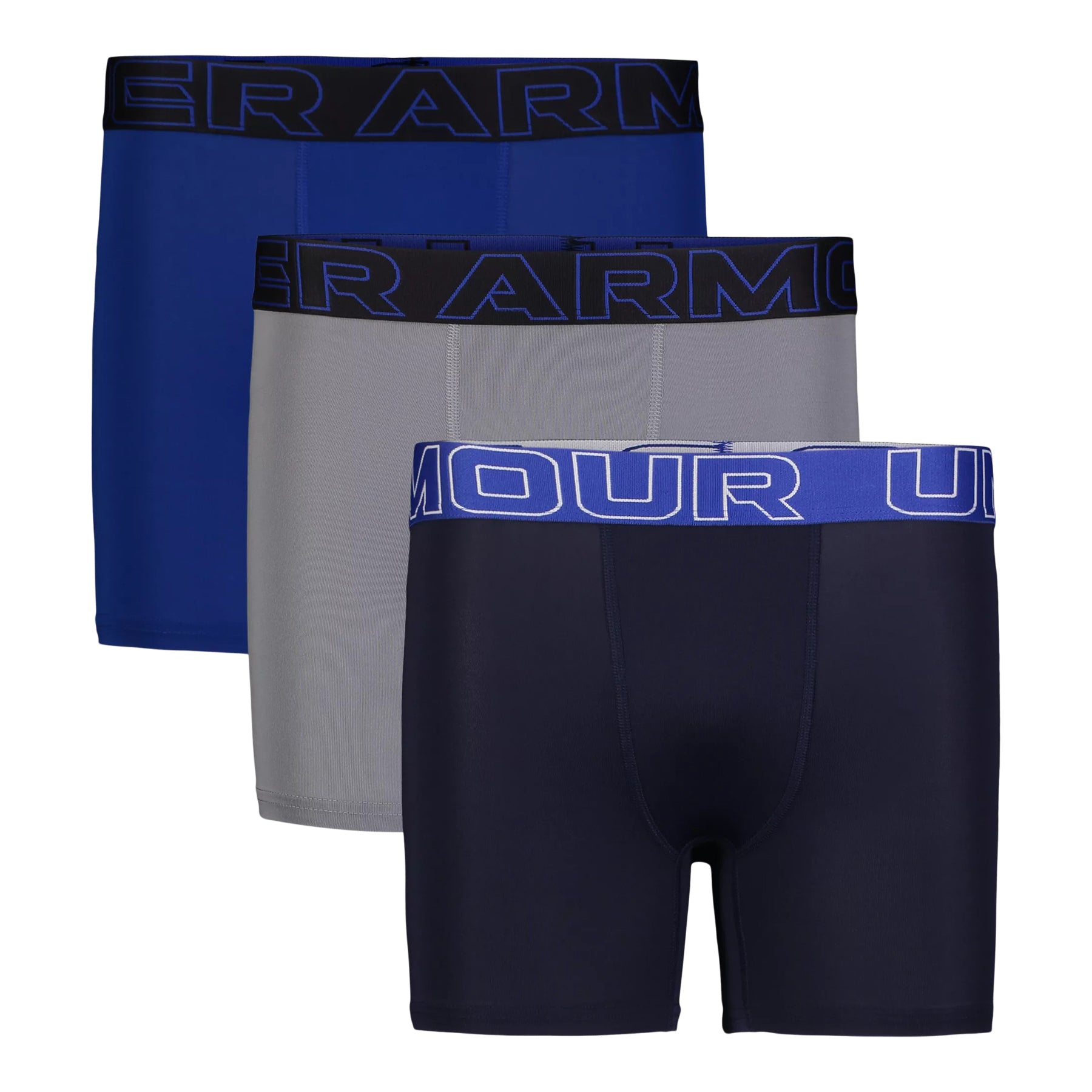 3pk Performance Solid Boxer Jock - Denny's