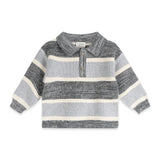 2pc Rugby Stripe Chunky Sweater Set