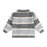 2pc Rugby Stripe Chunky Sweater Set