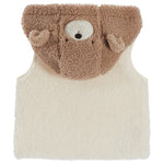3pc Sherpa Bear Vest Set - Denny's
