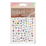 Color Nail Art Tattoo - Denny's