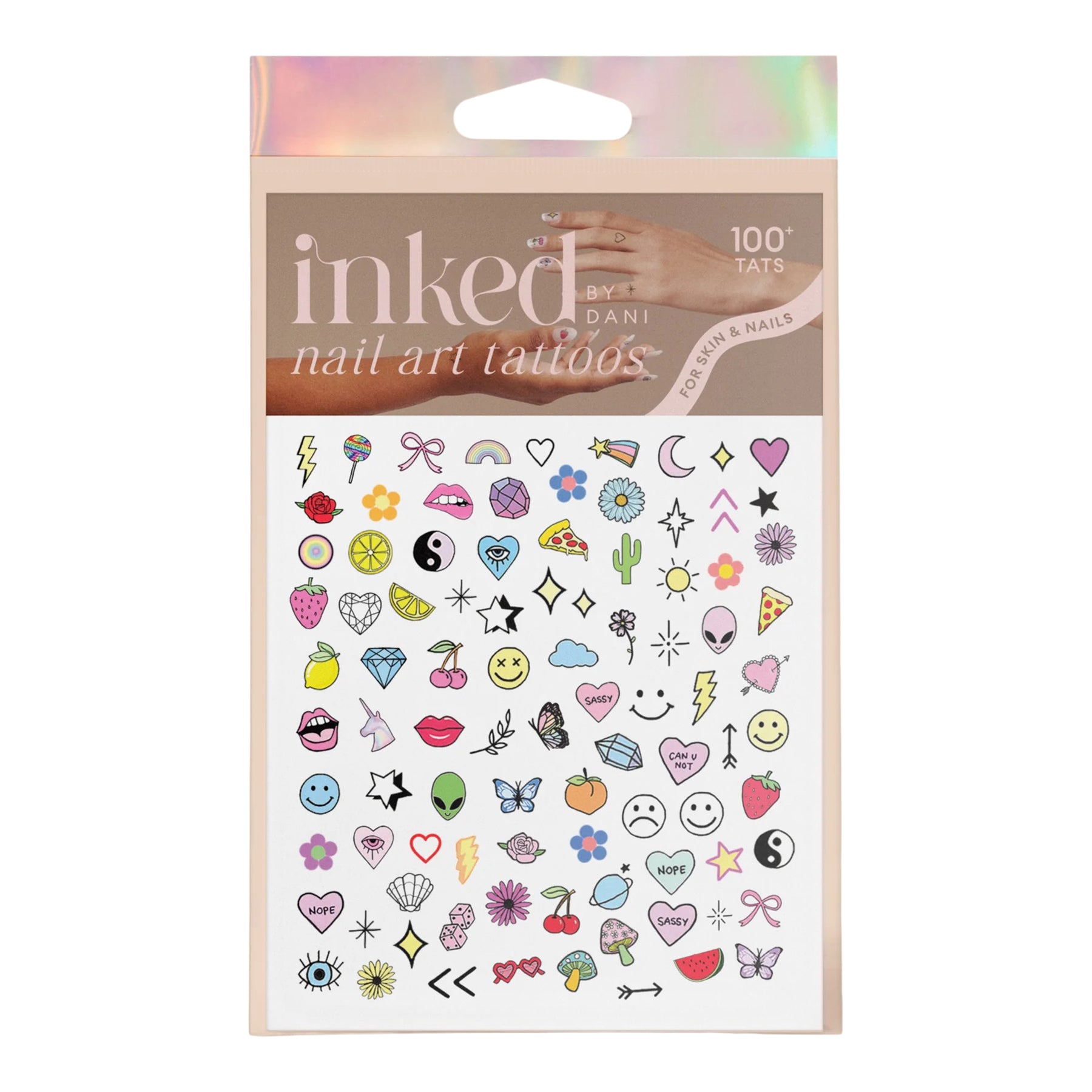 Color Nail Art Tattoo - Denny's