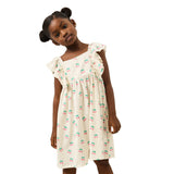 Ruffle Cherry Dress