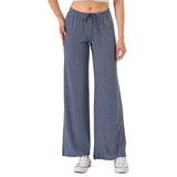 Wide Leg Waffle Pant