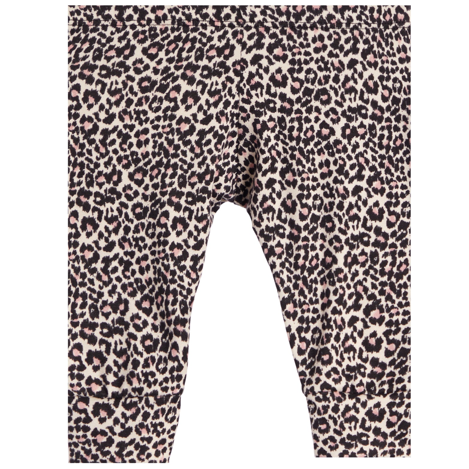 2pc Multi Leopard Ruffle Onesie Set - Denny's