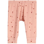 2pc Thermal Heart Ruffle Onesie Set - Denny's