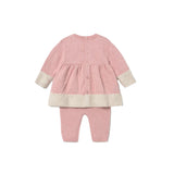 2pc Knit Dress Legging Set