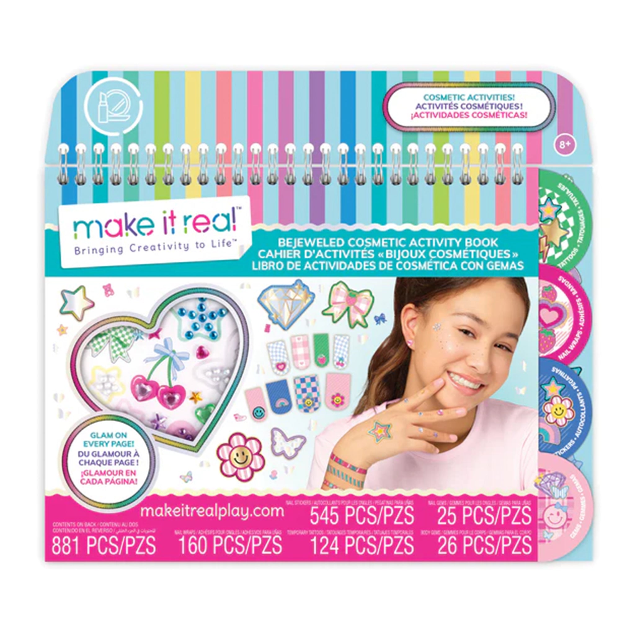 Bejeweled Cosmetic Book - Denny's