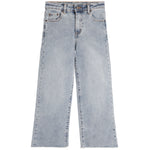Crop Straight Fray Hem Jean - Denny's