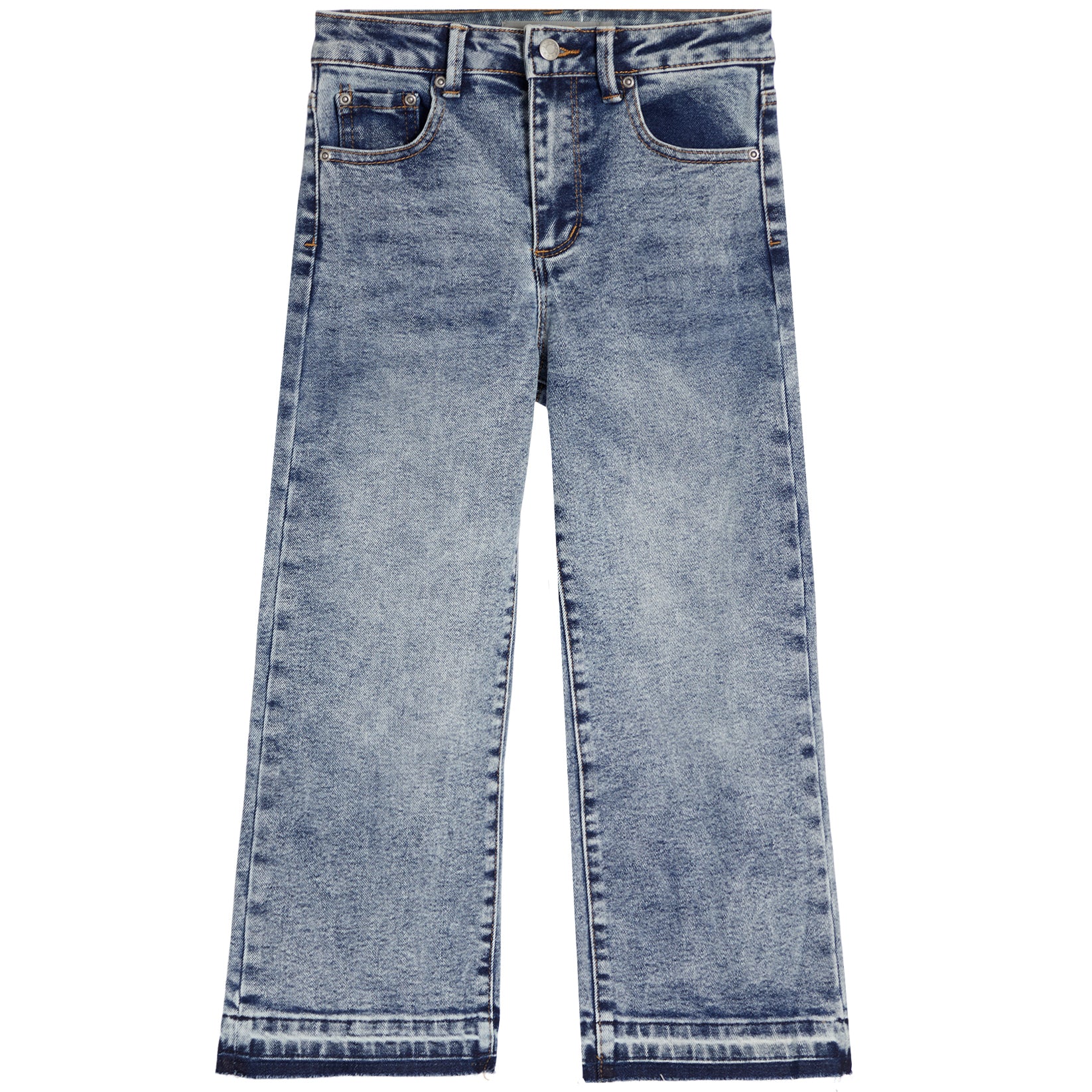 High Rise Wide Straight Leg Jean - Denny's