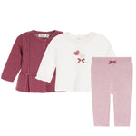 3pc Knit Cardigan Set - Denny's
