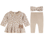3pc Leopard Knit Set - Denny's