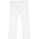 Claire Bootcut White Denim Jeans