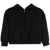 Hoodie With Leopard Bow