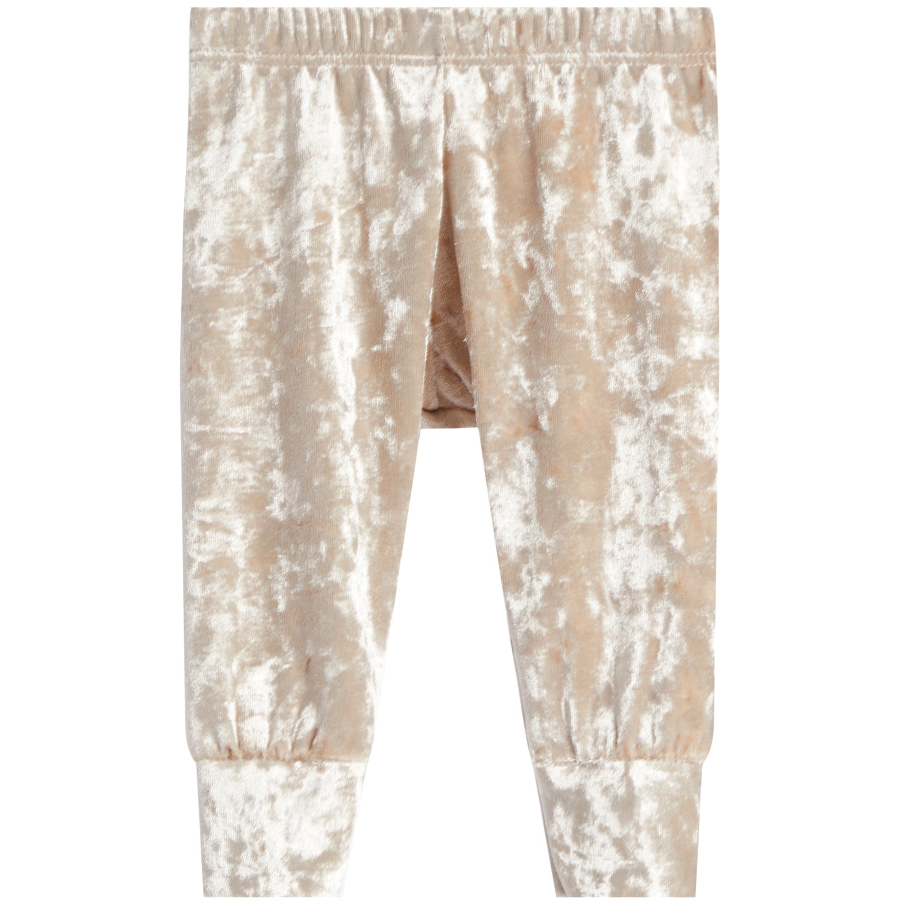 2pc Set Ruffle Onesie & Velvet Pant Set - Denny's