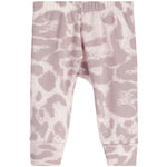 2pc Orchid Leopard Ruffle Onesie Set - Denny's