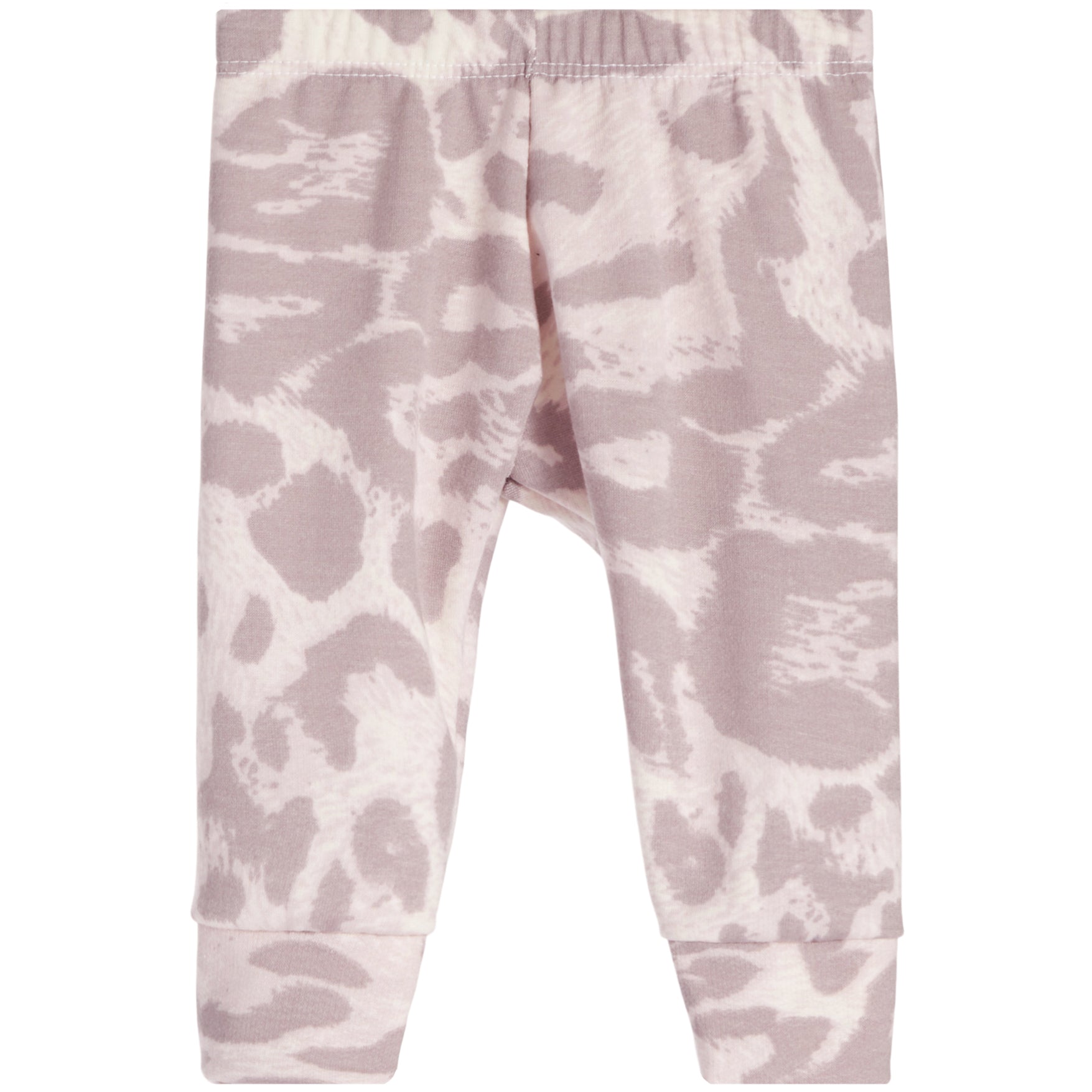 2pc Orchid Leopard Ruffle Onesie Set - Denny's