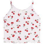 Eyelet Cherries Tank Top - Denny's