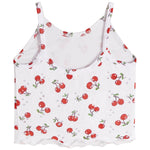 Eyelet Cherries Tank Top - Denny's