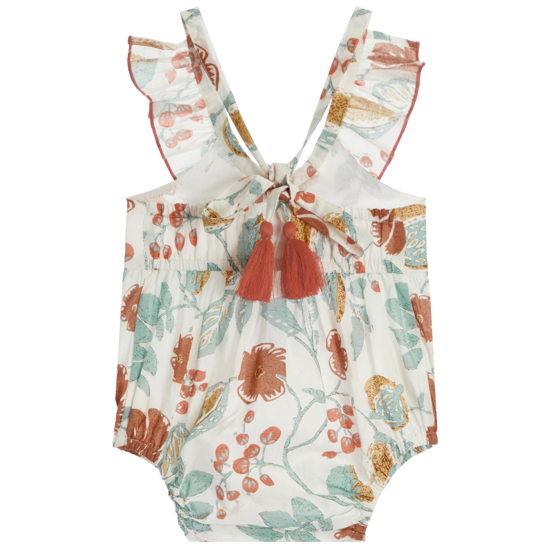 Aqua Floral Bubble - Denny's
