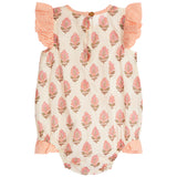 Peach Floral Bubble - Denny's