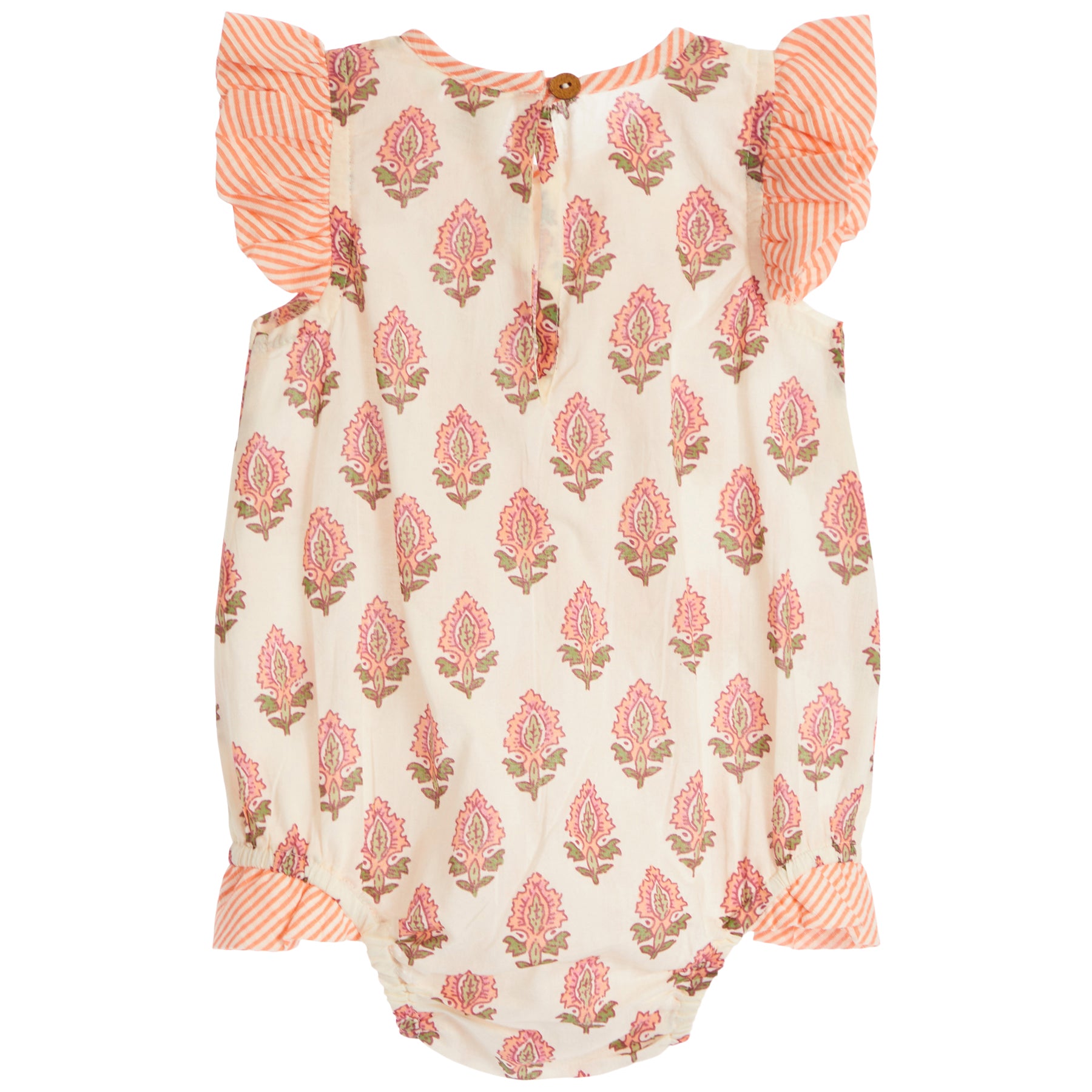 Peach Floral Bubble - Denny's