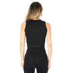 Notch Neck Ribbed Tank - Denny's