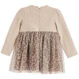 Long Sleeve Leopard Dress