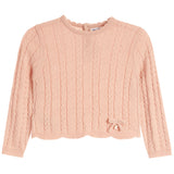 2pc Knit Sweater and Pleated Skirt Set