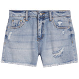Weekender Short With Fray Trim