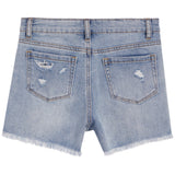 Weekender Short With Fray Trim