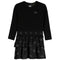Long Sleeve Crystal Heart Bottom Dress - Denny's