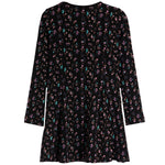 Mini Floral Long Sleeve Dress - Denny's