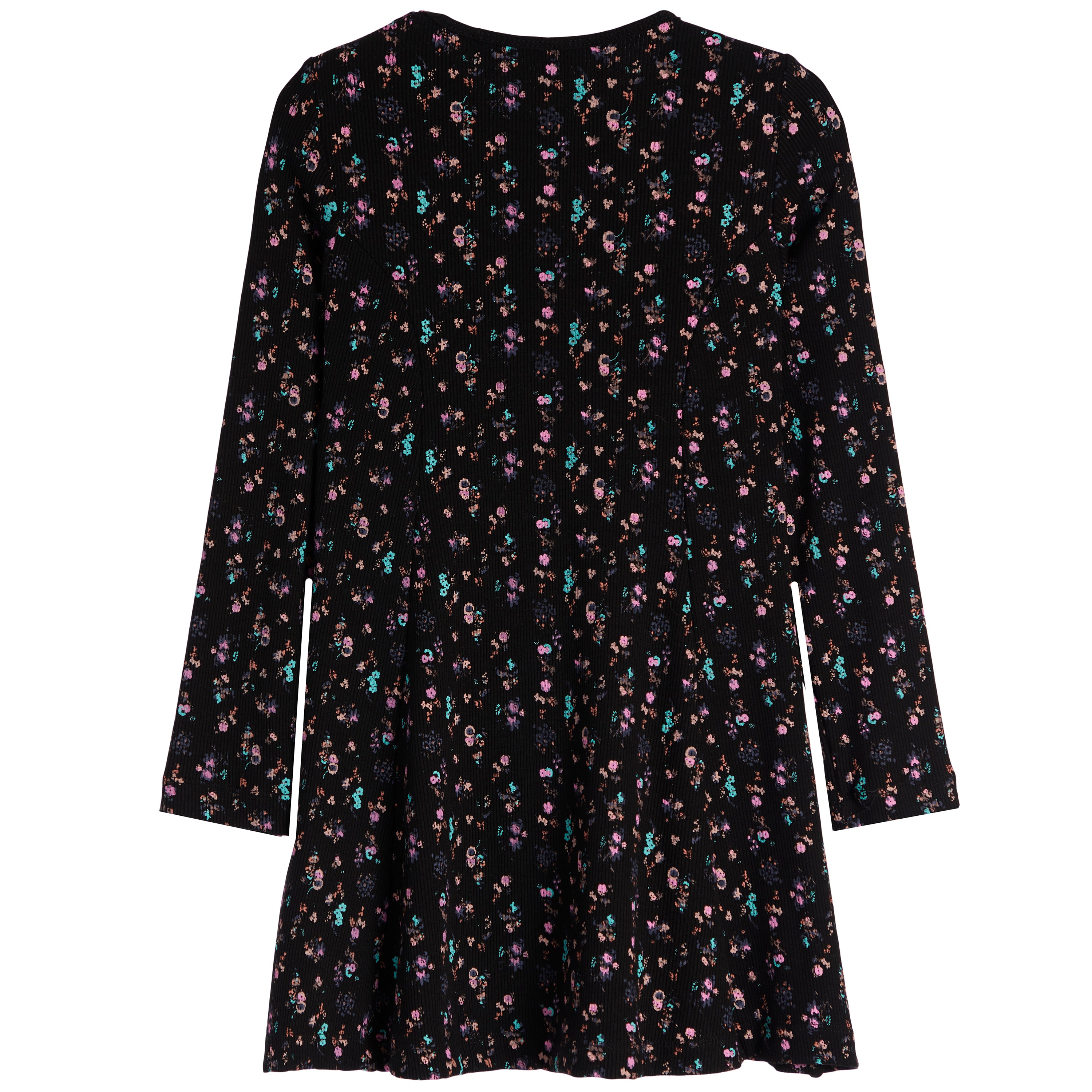 Mini Floral Long Sleeve Dress - Denny's