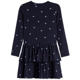 All Over Flowers Long Sleeve Dress