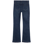 High Rise Released Hem Flare Jean - Denny's