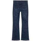 High Rise Released Hem Flare Jean - Denny's