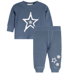 2pc Chenille Star Thermal Set - Denny's