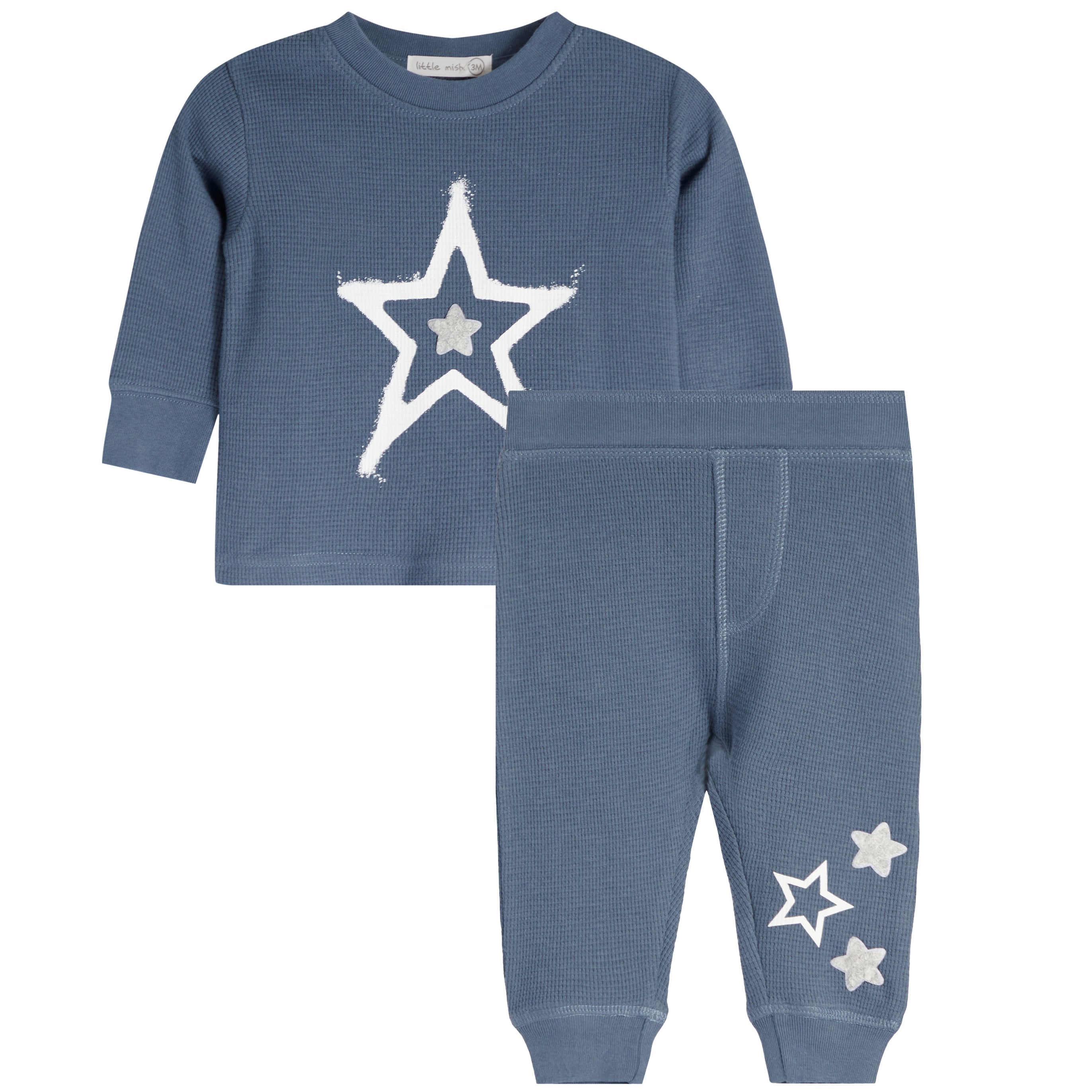 2pc Chenille Star Thermal Set - Denny's