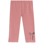 2pc Bow Chenille Heart Legging Set - Denny's