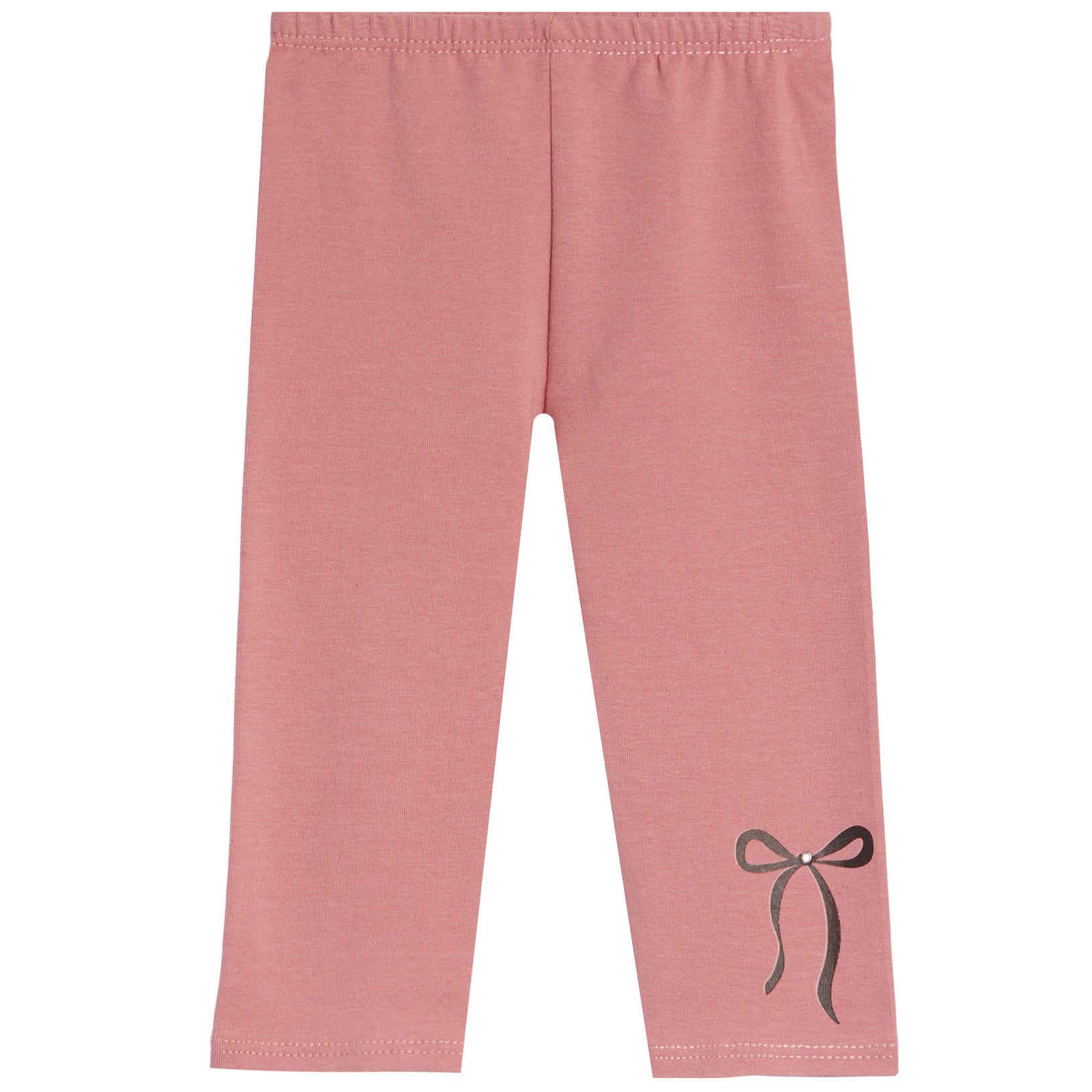 2pc Bow Chenille Heart Legging Set - Denny's