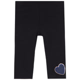 2pc Denim Heart Legging Set