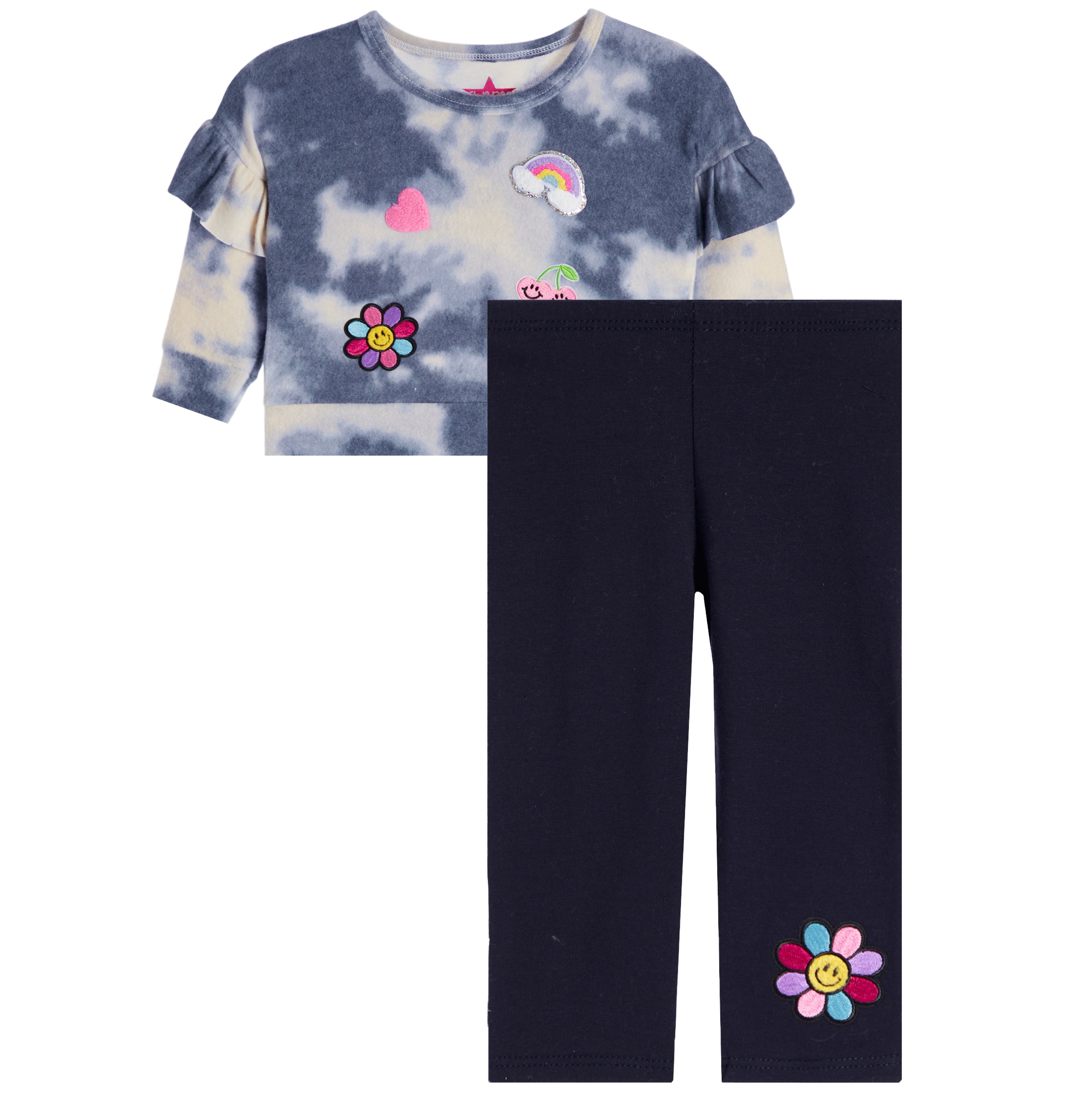 2pc Multi Patch Legging Set - Denny's