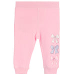 2pc Purple Pink Bow Set - Denny's