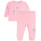 2pc Purple Pink Bow Set - Denny's