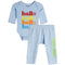 2pc Hello Goodbye Onesie Set - Denny's