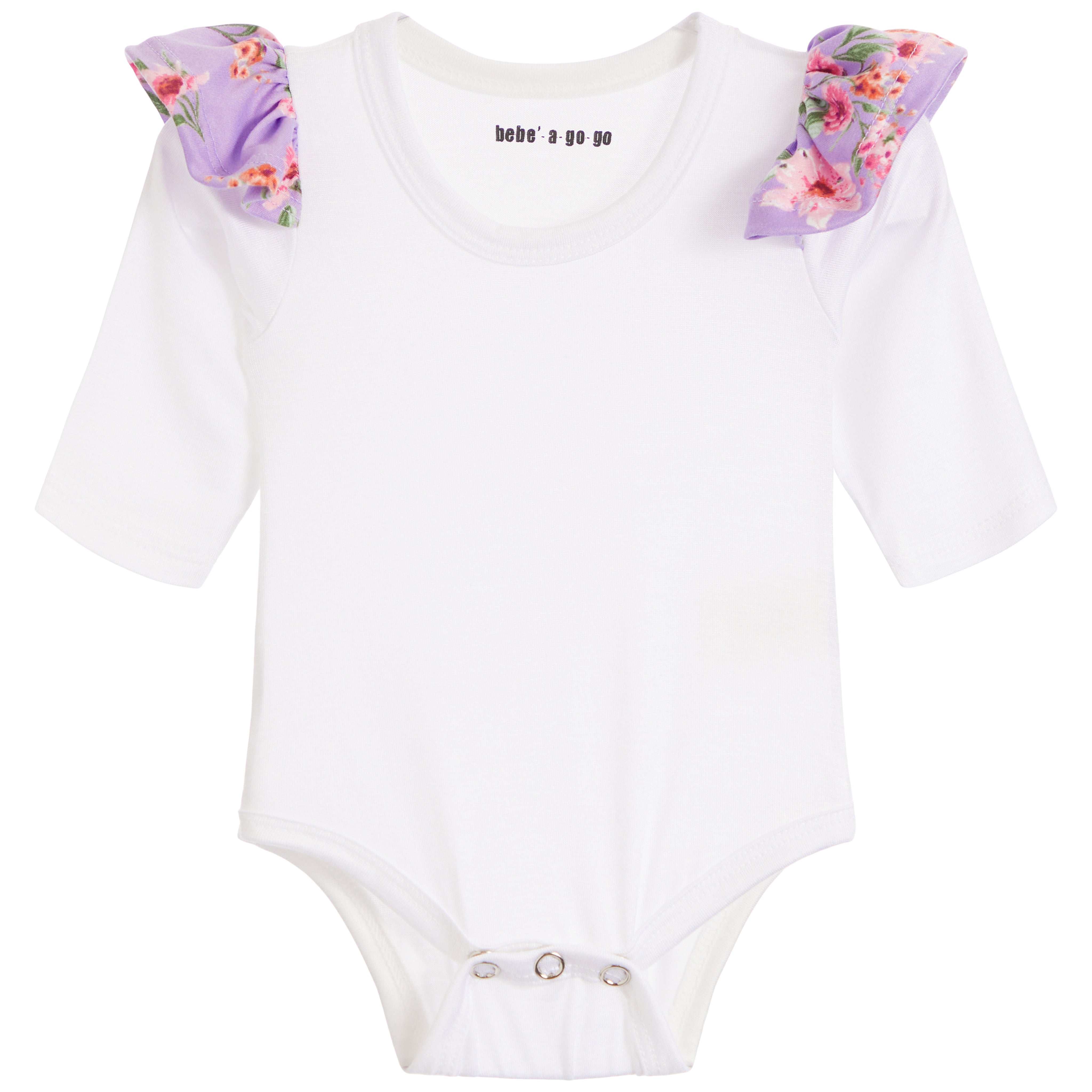 2pc Floral Ruffle Onesie Set - Denny's