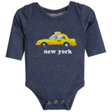 2pc Denim Taxi Rib Set